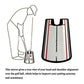 Improve Golf Swing With Action Corrector - 32 X 14.5Cm