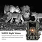 Outdoor Infrared Night Vision Camera with Tracking - 2.7k