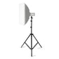 Professional Aluminum Lighting Stand For Studio Flash - 68-200Cm Height Black