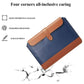 14-15.4 Inch Microfiber Notebook Liner Bag - Horizontal Gray & Brown