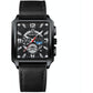 Vintage Square Men Quartz Watch With Multifunction And Luminous Display