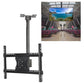 Universal Adjustable Tv Wall / Ceiling Mount - 32-65 Inch Height & Angle - 2M