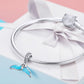 925 Sterling Silver Ocean Fishtail Pendant Necklace