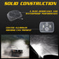7 Inch 5X7 / 7X6 H4 Dc 9V - 30V 3500Lm 35W Car Square Shape Led Headlight Lamps For Jeep Wrangler