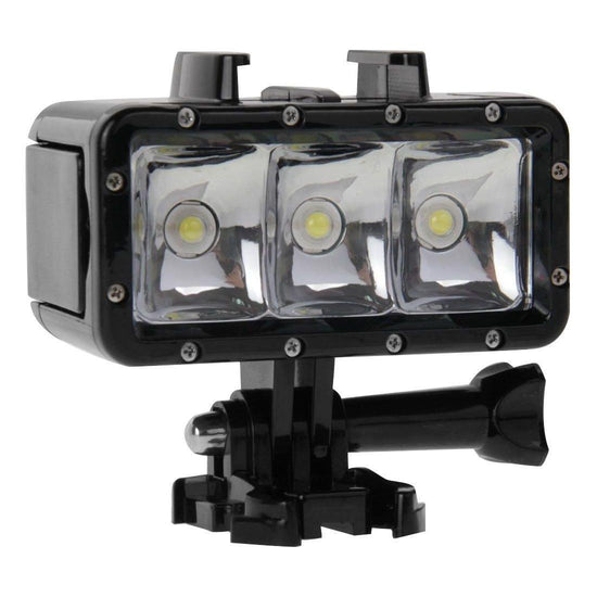 Waterproof Video Light For Action Cameras - 3 Modes