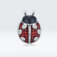 925 Sterling Silver Ladybug Pendant For Diy Bracelets