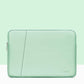 15 / 15.6 Inch Double-Layer Leather Laptop Bag In Mint Green
