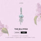 925 Sterling Silver Jellyfish Pendant For Bracelets & Necklaces