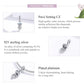 925 Sterling Silver Jellyfish Pendant For Bracelets & Necklaces