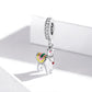 925 Sterling Silver Adorable Alpaca Pendant For Diy Bracelets & Necklaces