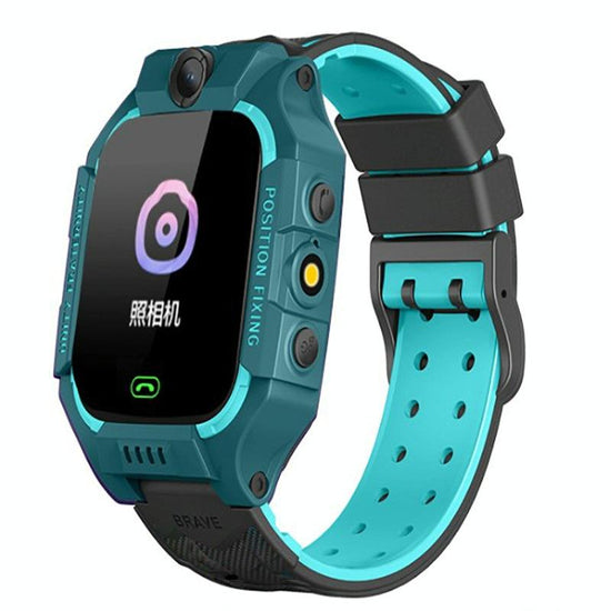 Children Phone Watch Smart Positioning Full Touch Screen Student Watch - Green