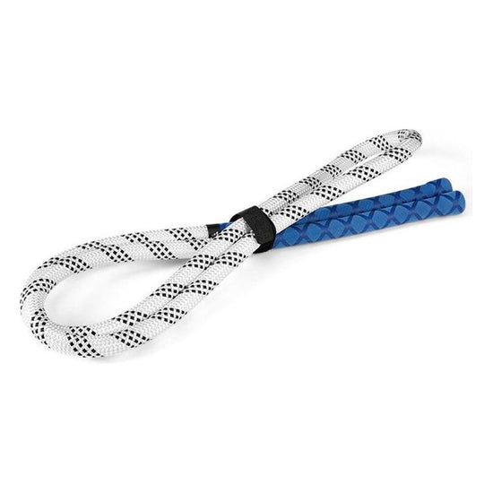 Golf Power Rope Swing For Rhythmic Training - Indoor / Outdoor Exerciser - White Blue