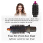 Black Red Dyson Airwrap Comb Attachment For Hair Dryer