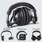 Wireless Over-Ear Bluetooth Headset Black