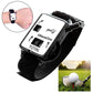 Black Portable Golf Watch With Manual Counter