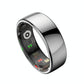 Smart Ring Heart Rate Blood Oxygen Sleep Sports Size 12 - Black