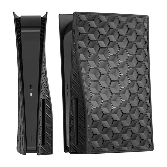 Protective Hard Case For Sony Ps5 Cd-Rom Console - Honeycomb Shell