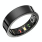 Smart Ring With Heart Rate Blood Oxygen Sleep Monitoring & Sports Modes - Size 13 - Black