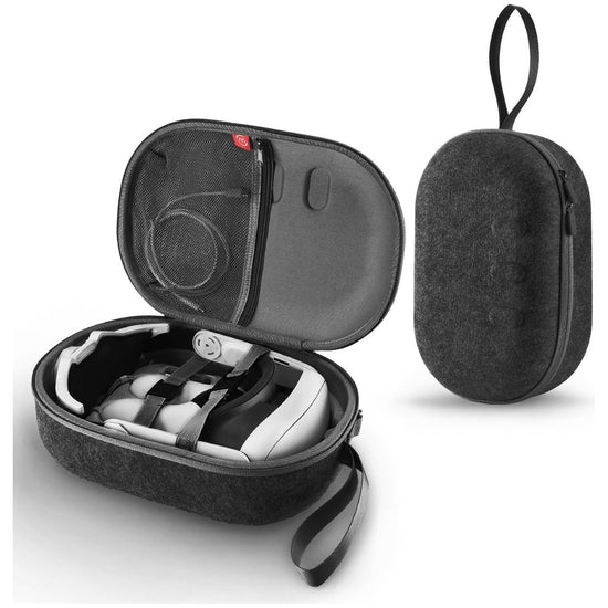 Protective Vr Storage Bag For Apple Vision Pro / Meta Quest 3 Glasses - Black