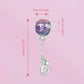 925 Sterling Silver Hot Air Balloon Cat Pendant