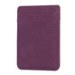 Frosted Card Bag Sticker For Mobile Phones - Dark Purple