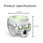 5-Piece Skull Desktop Stand For Apple Home Pod Mini - White