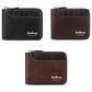 Secure Rfid Blocking Short Wallet - Anti-theft - Black