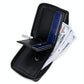 Secure Rfid Blocking Short Wallet - Anti-theft - Black