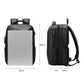 Expandable Usb Laptop Backpack for Business Travel - Black