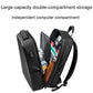Expandable Usb Laptop Backpack for Business Travel - Black