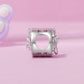 925 Sterling Silver Opal Moon Cat Pendant In Plating