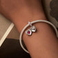 925 Sterling Silver Love Heart Pendant Diy Beads