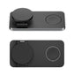 3 In 1 Magnetic Wireless Charging Dock For Apple Devices - Black