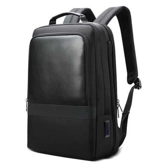 Large Capacity Business Laptop Backpack With Usb & Type-C Port - Black