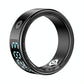 Smart Ring Size 8 Hand Gestures Control Health Monitoring Sports Modes - Black