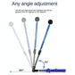 Adjustable Golf Swing Trainer For Beginners - Foldable & Corrective - Black