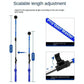 Adjustable Golf Swing Trainer For Beginners - Foldable & Corrective - Black