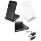 15W Wireless Desktop Charger With Fast Charging - Black