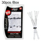 30 Adjustable Golf Tees With 83Mm Height Limit - Set Of 30 - White