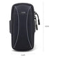 Waterproof Running Arm Bag For Mobile Phones Pouch For Outdoor Activities - Black