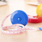 4-Pack Mini Retractable Tape Measure - 1.5M Plastic Cute Automatic