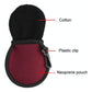 Hooked Neoprene Golf Ball Cover - Durable Protection - Black