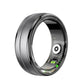 Smart Ring With Heart Rate Blood Oxygen & Sleep Monitoring - Size 10 - Black