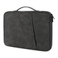 Grey Sheepskin Leather Bag For 9.7-11 Inch Laptops - Portable And Stylish