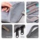 Grey Sheepskin Leather Bag For 9.7-11 Inch Laptops - Portable And Stylish