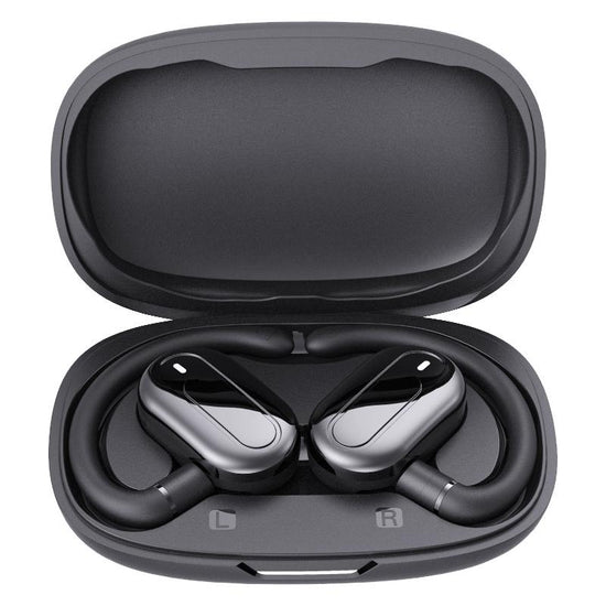 Wireless Stereo Earphones with Charging Case - Outdoor Sound - Black