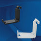 Sony Ps5 Game Console Headphone Storage Rack with Gamepad Hanger - White