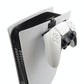Sony Ps5 Game Console Headphone Storage Rack with Gamepad Hanger - White