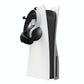 Sony Ps5 Game Console Headphone Storage Rack with Gamepad Hanger - White