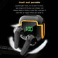 Intelligent Bluetooth Earphones with Digital Display - Pro 90 Hifi Black